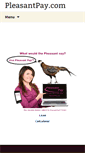 Mobile Screenshot of pleasantpay.com